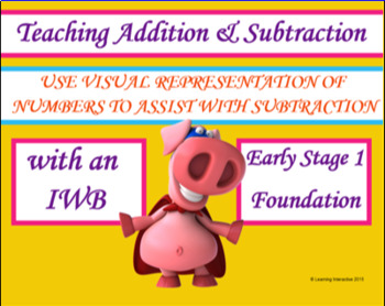Preview of Use visual representation of numbers to assist with subtraction