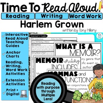 Preview of Read Aloud Activities to Use with Harlem Grown IRA Lesson Plans