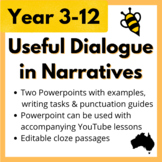 Useful Dialogue/Direct Speech in Narratives/Stories - Year