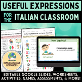 Useful Expressions for the Italian Classroom