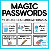 Useful Phrases in Spanish - Frases en español - Magic Passwords