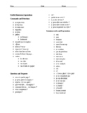 Useful classroom expressions - French
