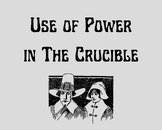 Uses and Abuses of Power in The Crucible