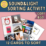 Uses of Light and Sound Sorting Activity - 1st&2nd Grade S