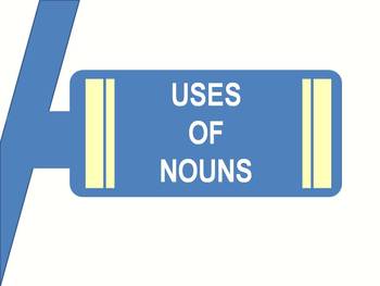 Preview of Uses of Nouns PPT