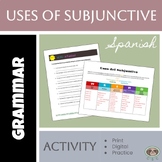 Uses of Subjunctive in Spanish - Handout - WEIRD verbs - D
