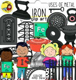Uses of metal- Iron clip art