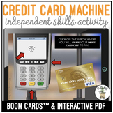 Using A Credit Card Machine - Independent Skills - Boom Ca