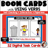 Using Action Verbs – Boom Cards