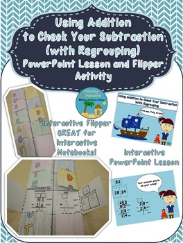 Preview of Using Addition to Check Your Subtraction with Regrouping Activity