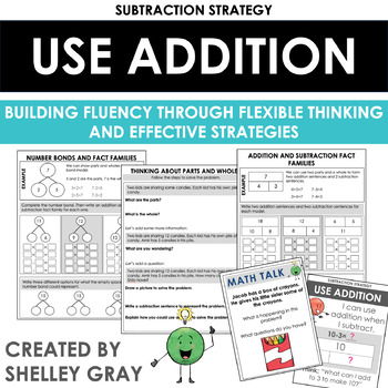 Preview of Using Addition to Subtract Subtraction Strategy - Mental Math Strategies