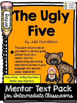 Preview of Using Adjectives to Write Descriptive Stories with a Mentor Text