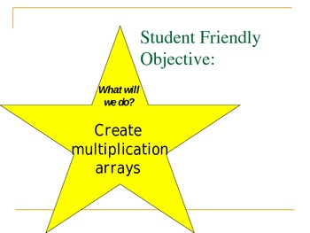 Preview of Using Arrays to solve Multiplication