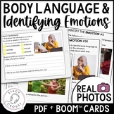 Body Language & Identifying Emotions Social Skills Workshe