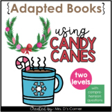 Using Candy Canes Adapted Book + Visual Recipe [Level 1 + 