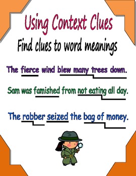 hypothesis in a sentence with context clues