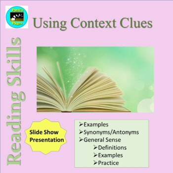 Preview of Reading Skills: Context Clues Distance Learning