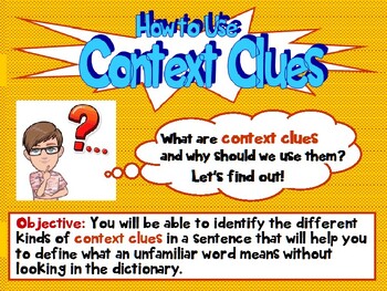 How to Use Context Clues to Build Vocabulary LIST 1 - ppt video