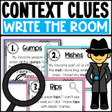 Using Context Clues Write the Room Task Cards