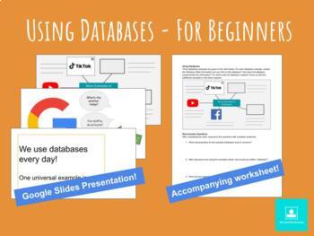 Preview of Using Databases - For Beginners
