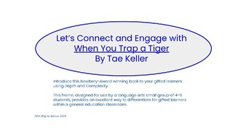 Preview of Using Depth and Complexity to Introduce When You Trap a Tiger