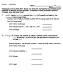 Using Formulas - Math Notes