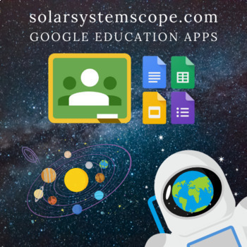 Preview of Using Google Sheets to Chart/Graph data from solarsystemscope.com