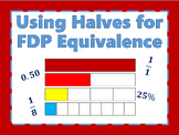 Using Halves for FDP Equivalence (fourths and eighths)