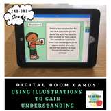 Using Illustrations to Gain Understanding- Boom Cards- Dig
