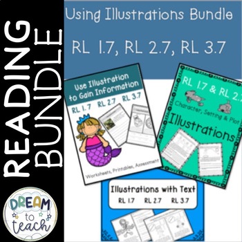 Preview of Using Illustrations to Gain Information Bundle - RL 1.7, RL 2.7, RL 3.7