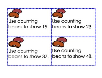 Using Manipulatives Math Task Cards by Paige Myers | TpT