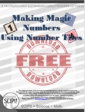 Using Mental Math to Make Numbers Using Number Tiles FREE