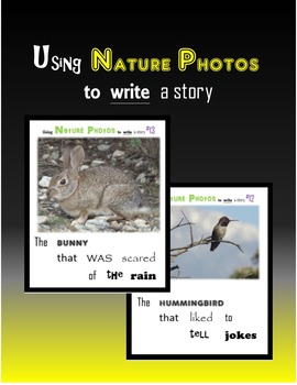 Preview of Using Nature Photos to Write a Story - Narrative Writing