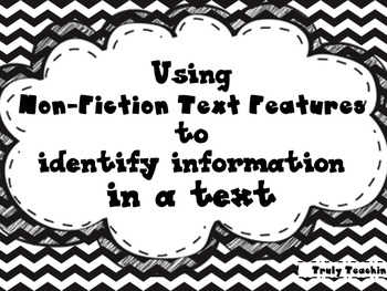 Preview of Using Non-Fiction Text Features to Identify Information in a Text