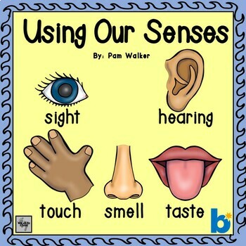 Using Our Five Senses | Boom Learning by Walk with Me a Second | TPT