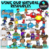 Using Our Natural Resources Clip Art Set - EARTH DAY {Educ