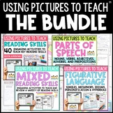 Using Pictures for Reading Skills BUNDLE | Distance Learni