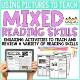 Using Pictures to Review MIXED Reading Skills