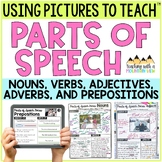 Using Pictures to Teach Parts of Speech | Digital and Printable