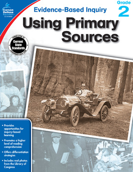 Preview of Using Primary Sources Workbook Grade 2 Printable 104860-EB