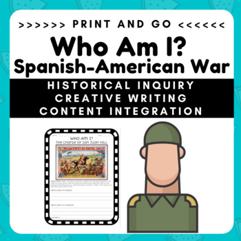 Preview of Using Primary Sources for Creative Writing: The Spanish-American War