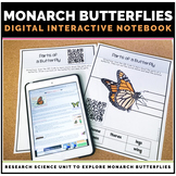 Monarch Butterfly Life Cycle Distance Learning Unit