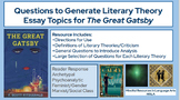 Using Questions to Generate Literary Theory Topics for The