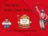 Using Quotation Marks - PowerPoint
