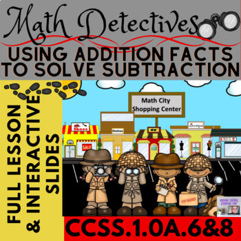 Preview of Using Related Addition Facts to Solve Subtraction Lesson 38