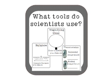 Preview of Using Science Tools Introduction Inquiry INTERACTIVE activities book