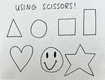 Preview of Using Scissors Worksheet