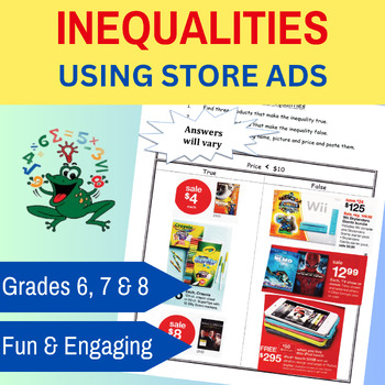 Preview of Less Than and Greater Than Exploration: Making Inequalities Fun with Store Ads
