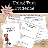 Using Text Evidence