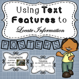 Using Text Features to Locate Information - POSTERS